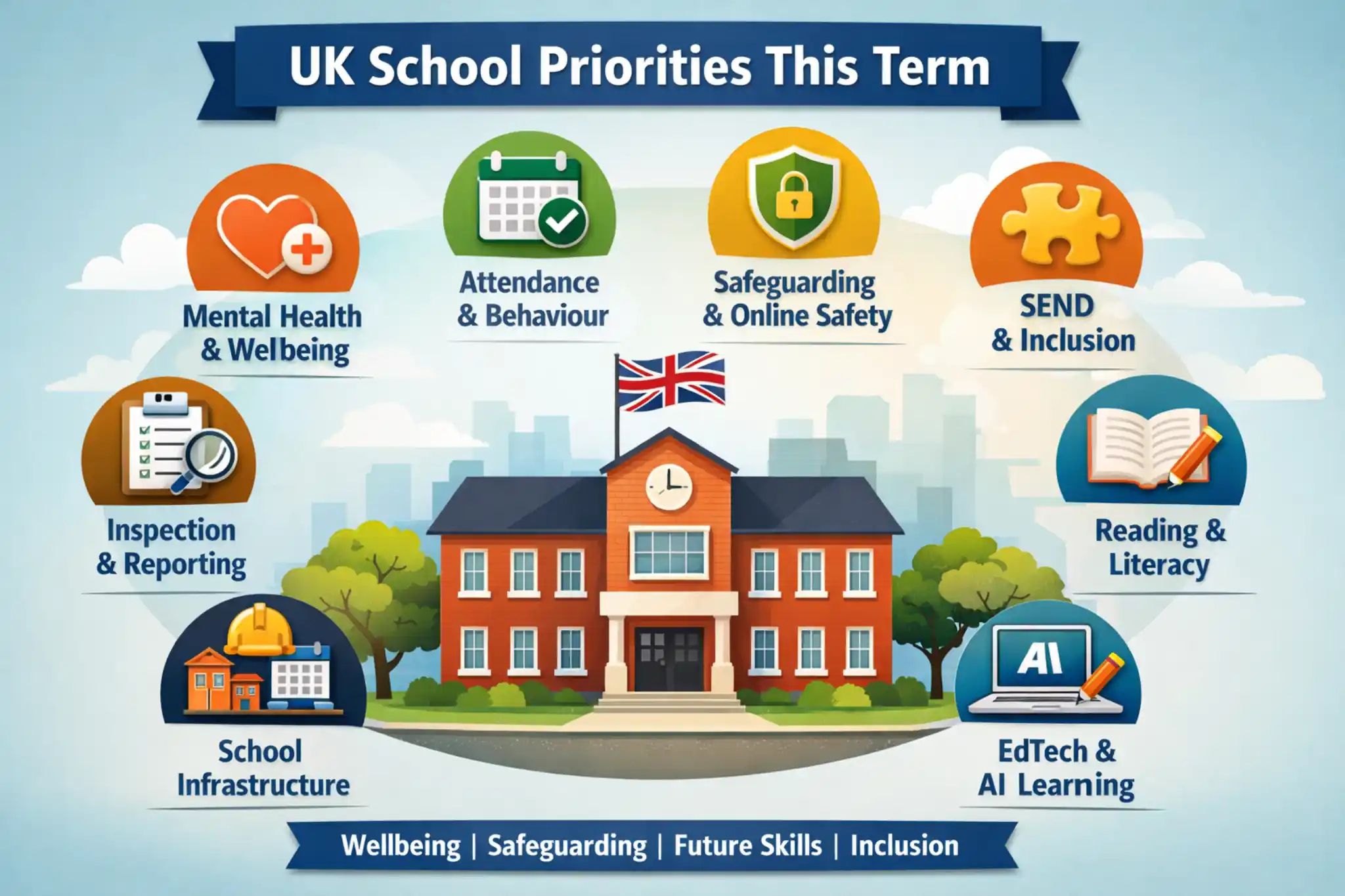 uk school priorities this term